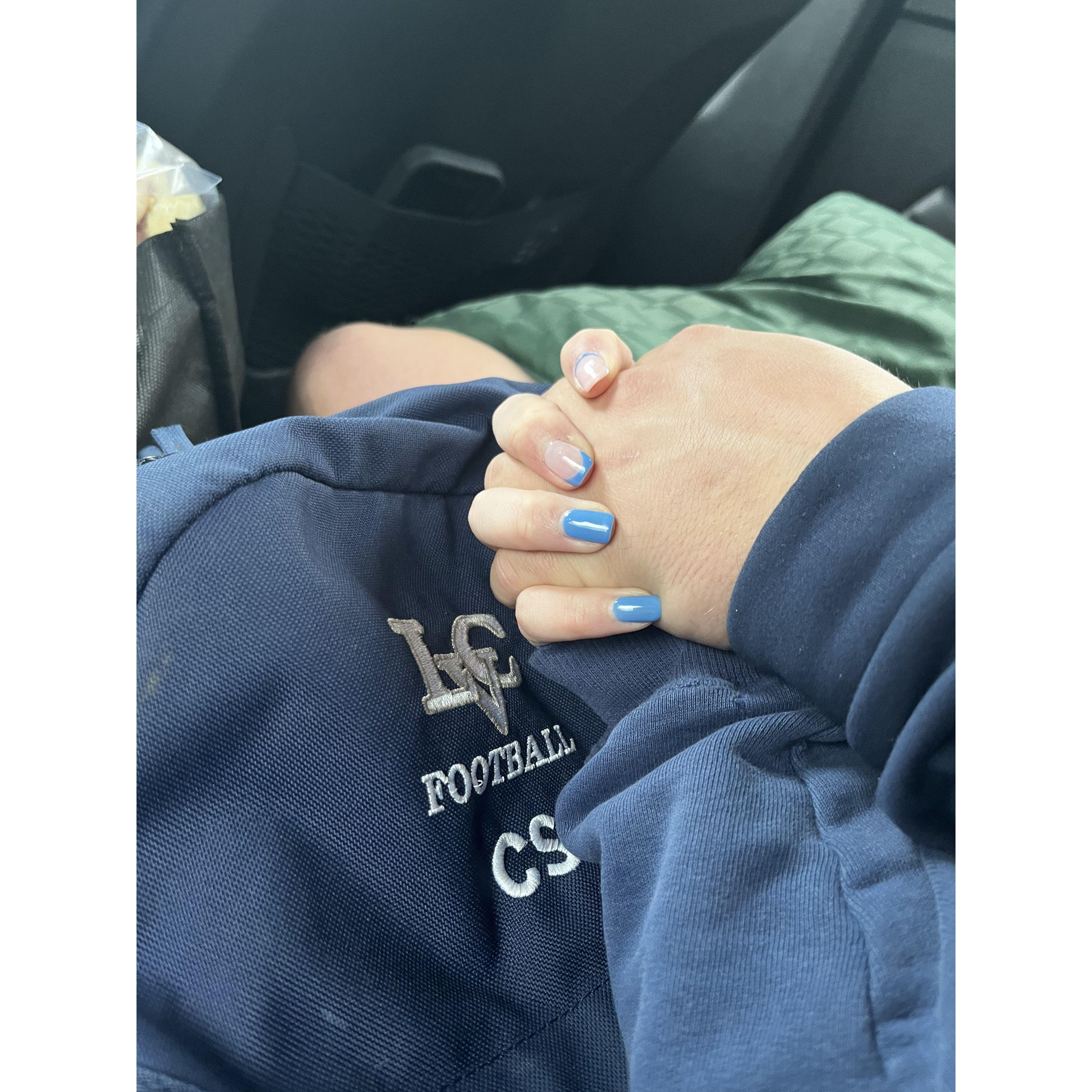 The first time we did long distance was our second summer when Olivia was in Boston and Cody was on campus in PA. 12 weeks of long distance started right after this picture