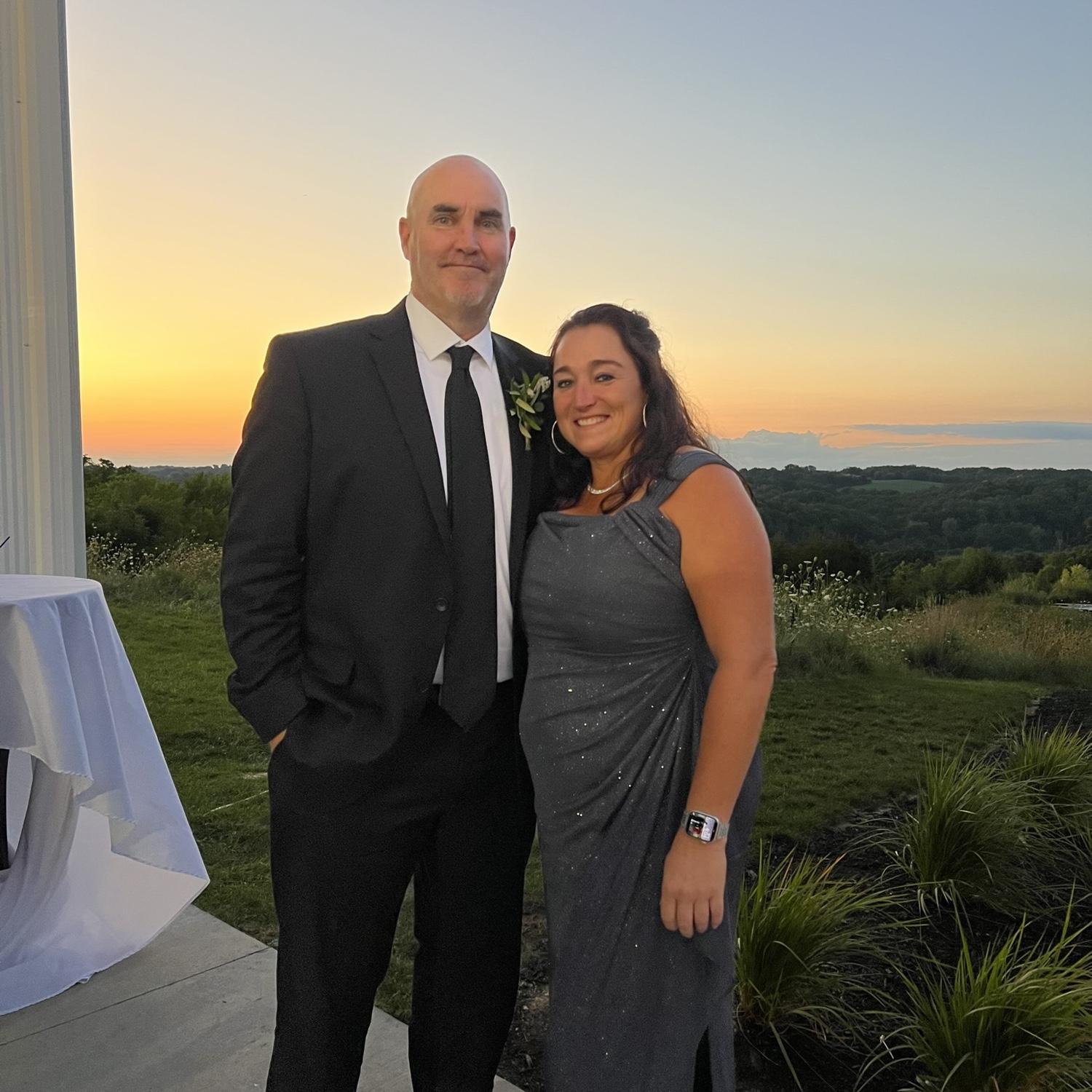 Tyler and Katarina's wedding in Galena.