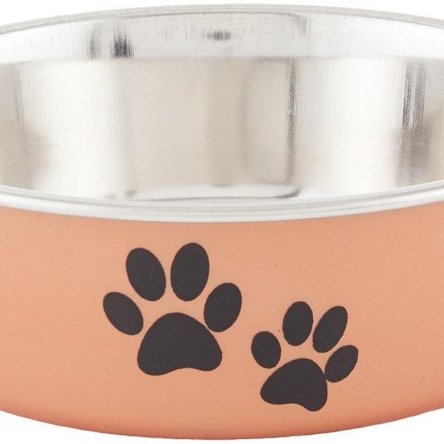 Loving Pets Bella Bowls Pet Bowl, Metallic Copper - Small