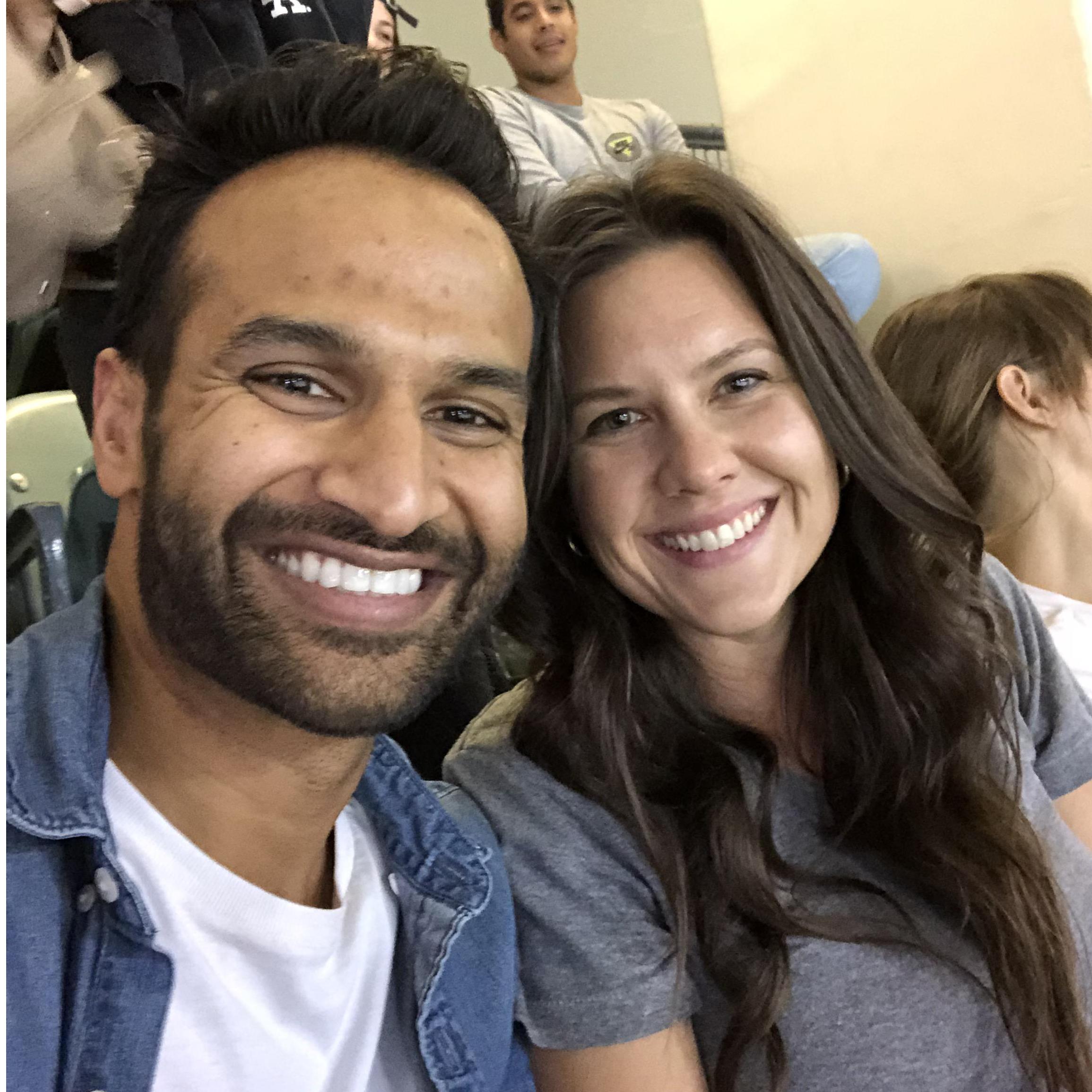 Our first Dodgers Game Together! September 2019