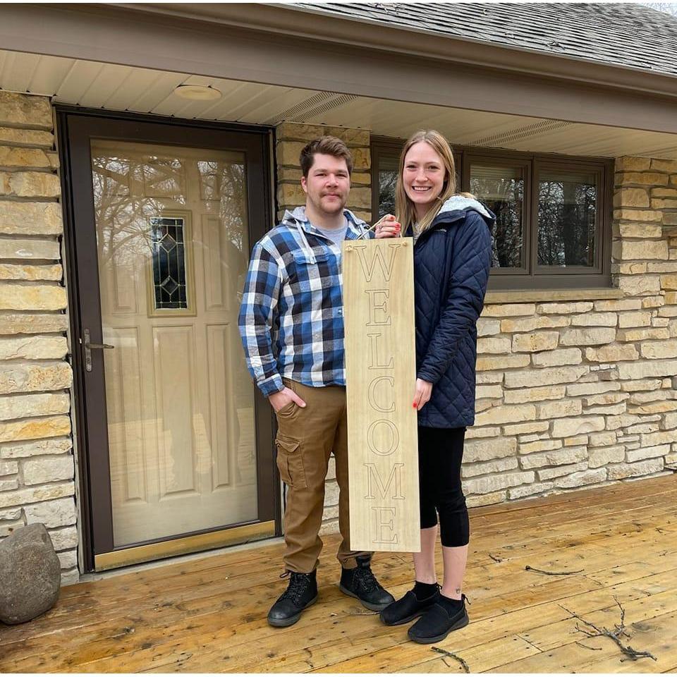 We bought a house together!