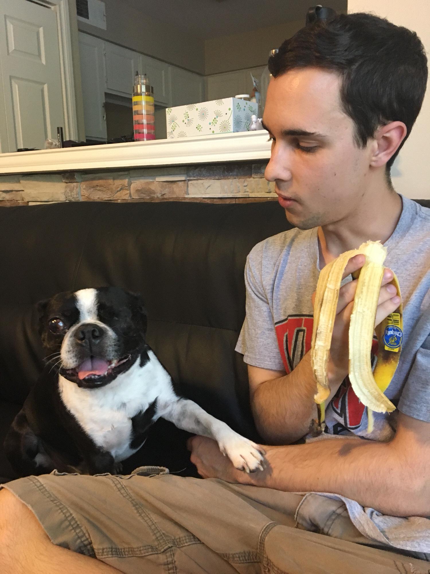 The Captain and his boy
