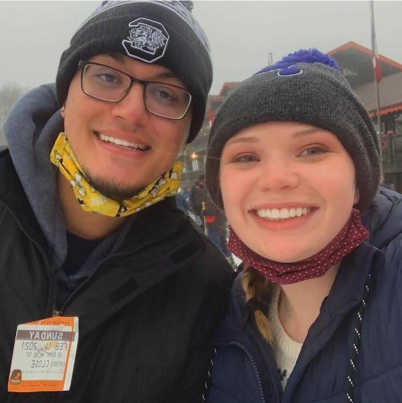 We went skiing for Valentines Day! It was both fun and terrifying! Guess who was terrified...