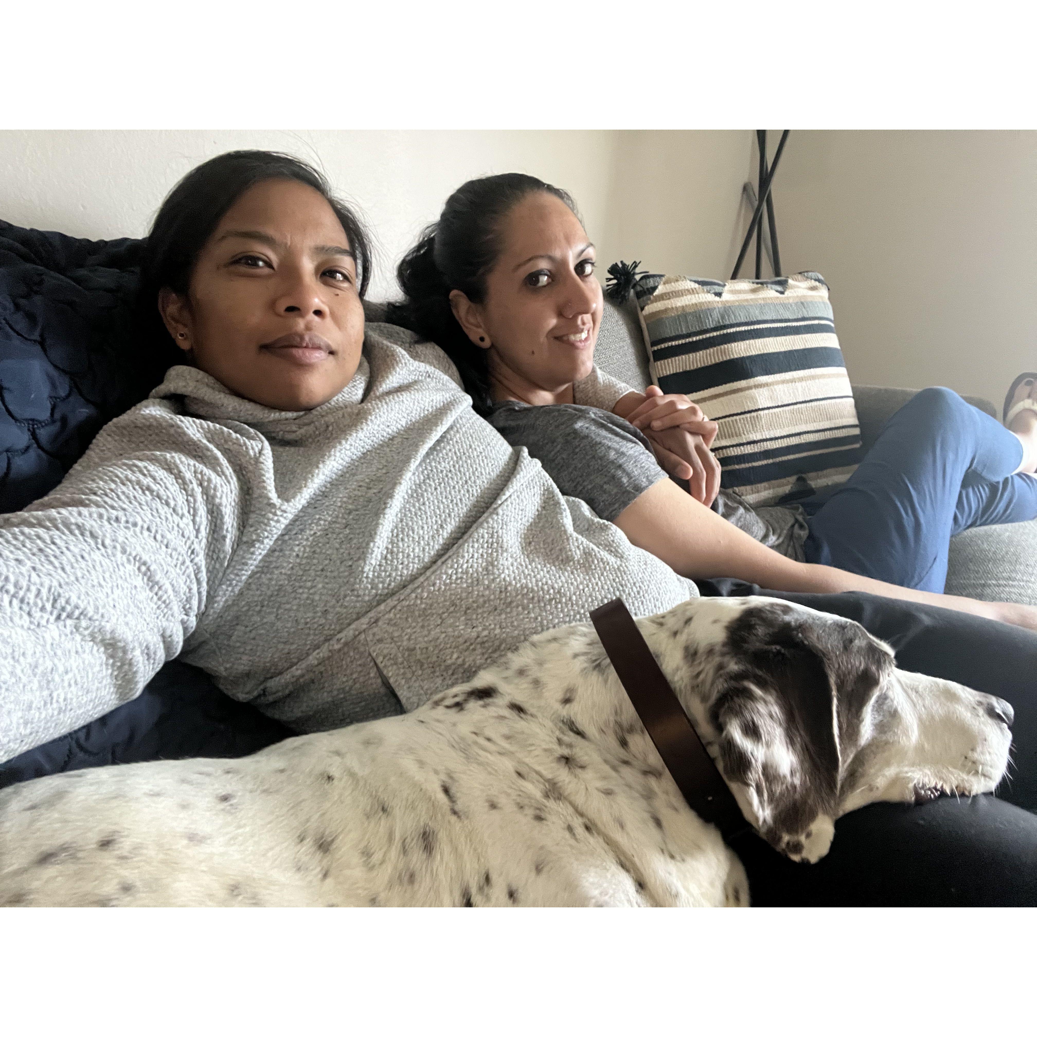 Rex's last day with us.