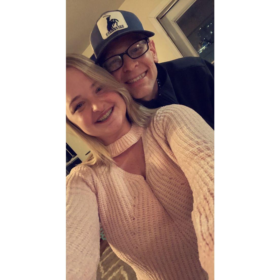Our first picture together a decade ago when we were just Friends