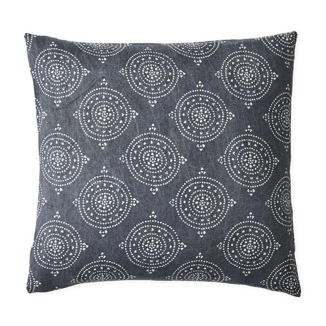 Lune Linen Euro Sham [Indigo]