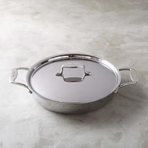 All Clad D5 Stainless Steel Nonstick All-In-One Pan 4 QT