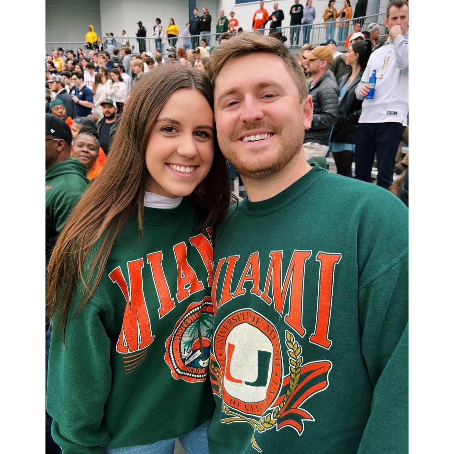 Miami/Ga Tech game 2022
