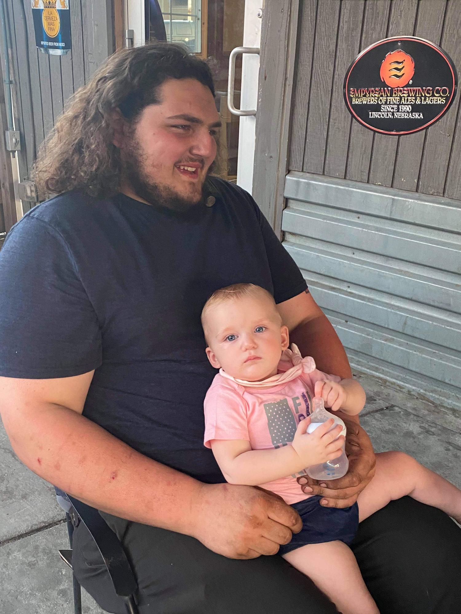 Troy and Anistyn out for Kallie's Birthday 2021