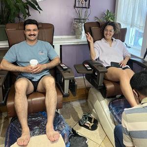 Pre-trip Pedicures