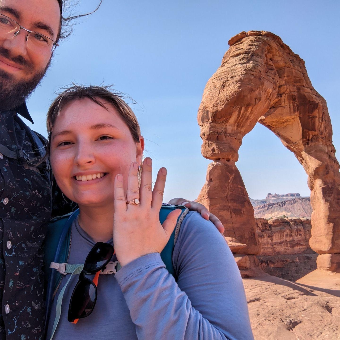 Engaged at Arches in September 2024!