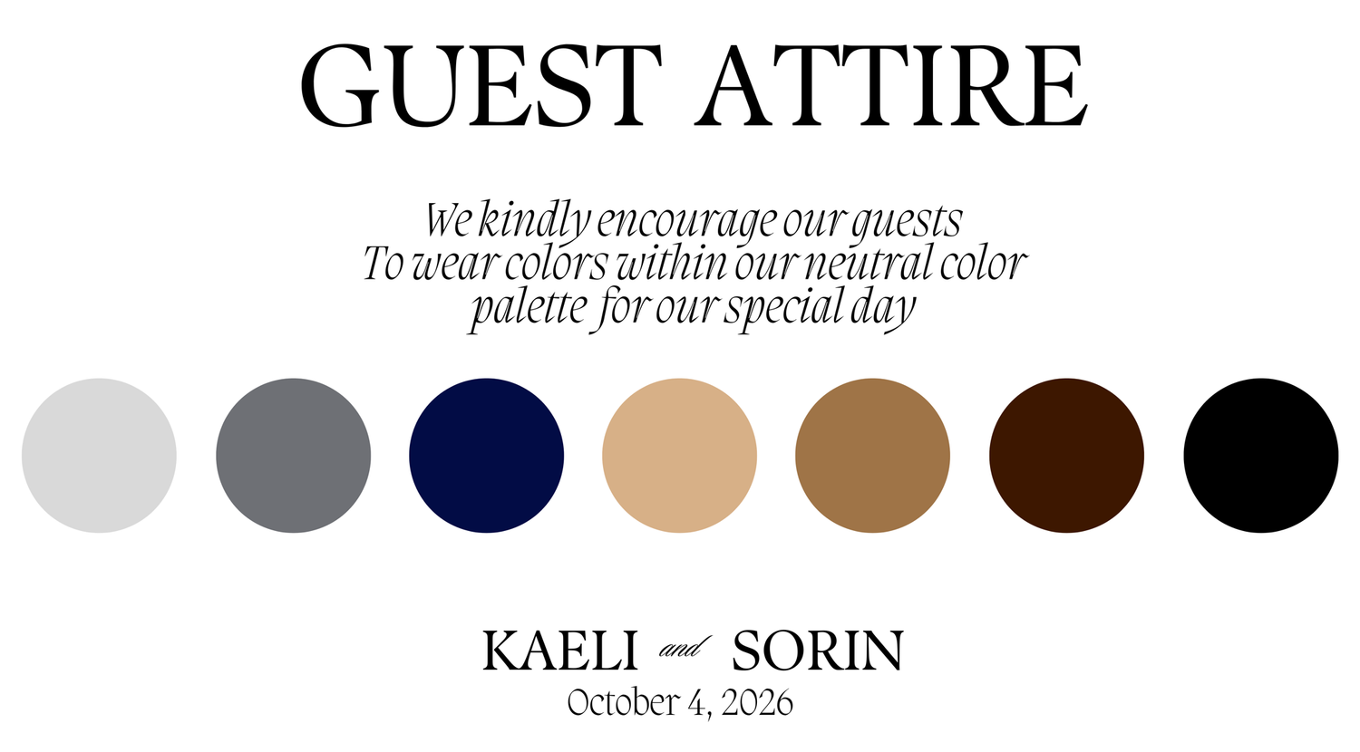The Wedding Website of Kaeli Wilson and Sorin Tabara