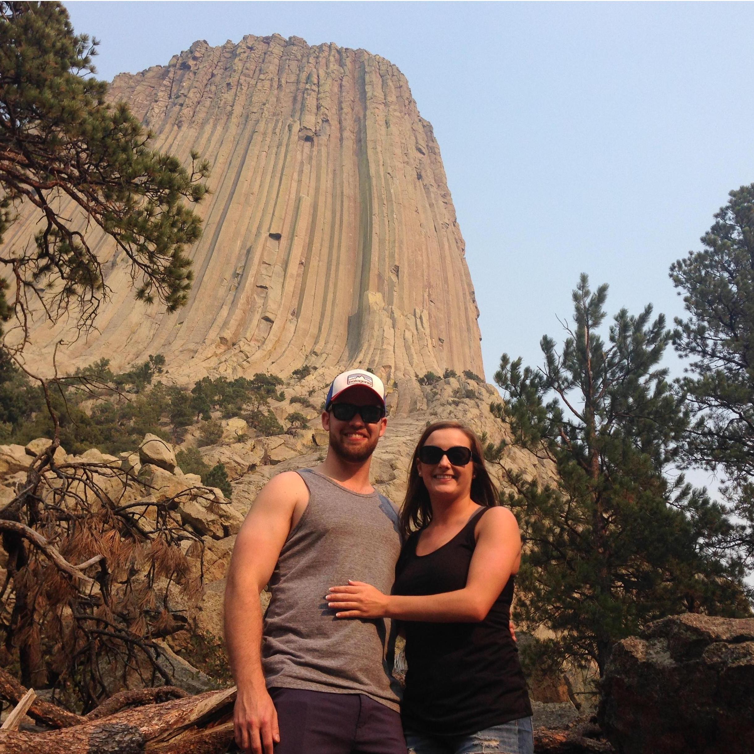 Devils Tower in SD.