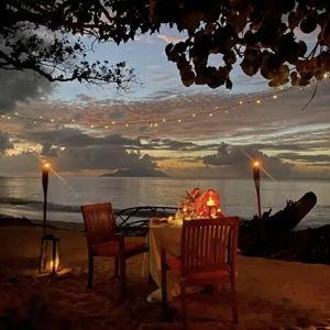 Dinner in Seychelles