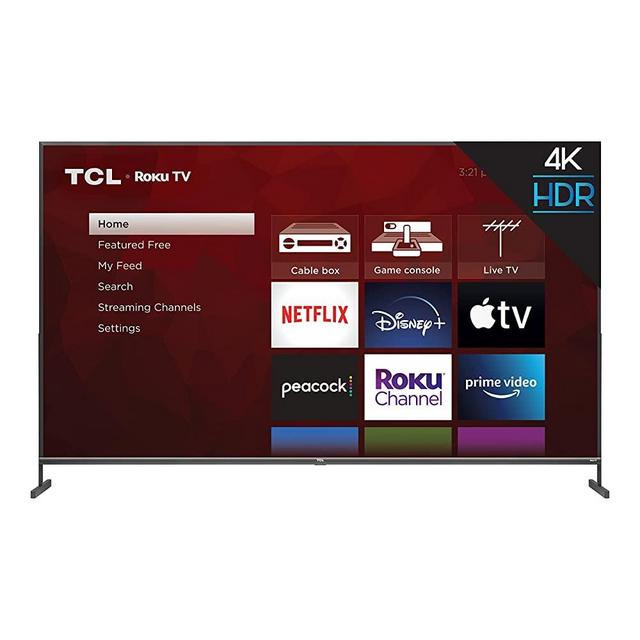 TCL 85-inch Class 4-Series 4K UHD HDR Smart Roku TV - 85S435, 2021 Model