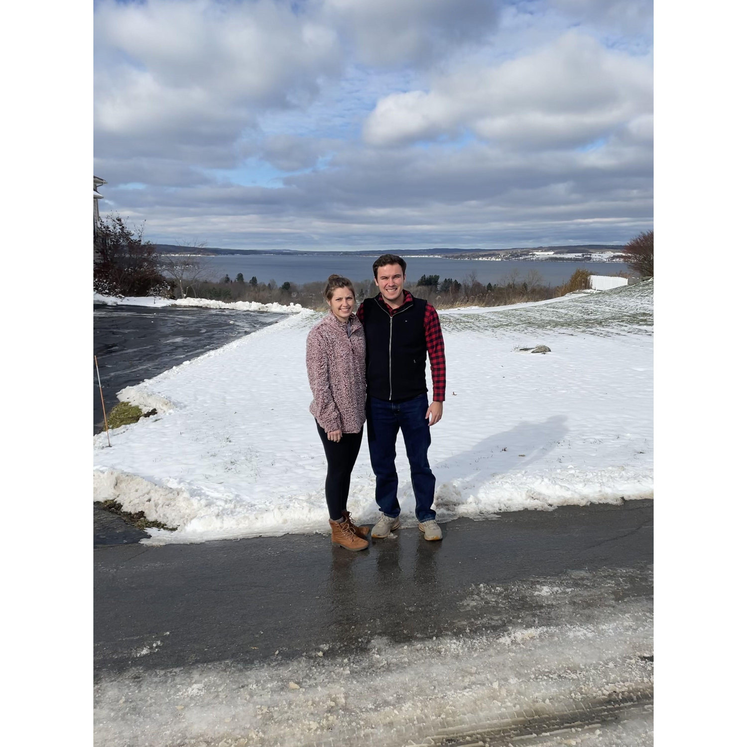 November 25, 2021: Cecyle's first trip to Andy's home town