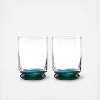 Charles Lane Double Old Fashioned Glass, Set of 2