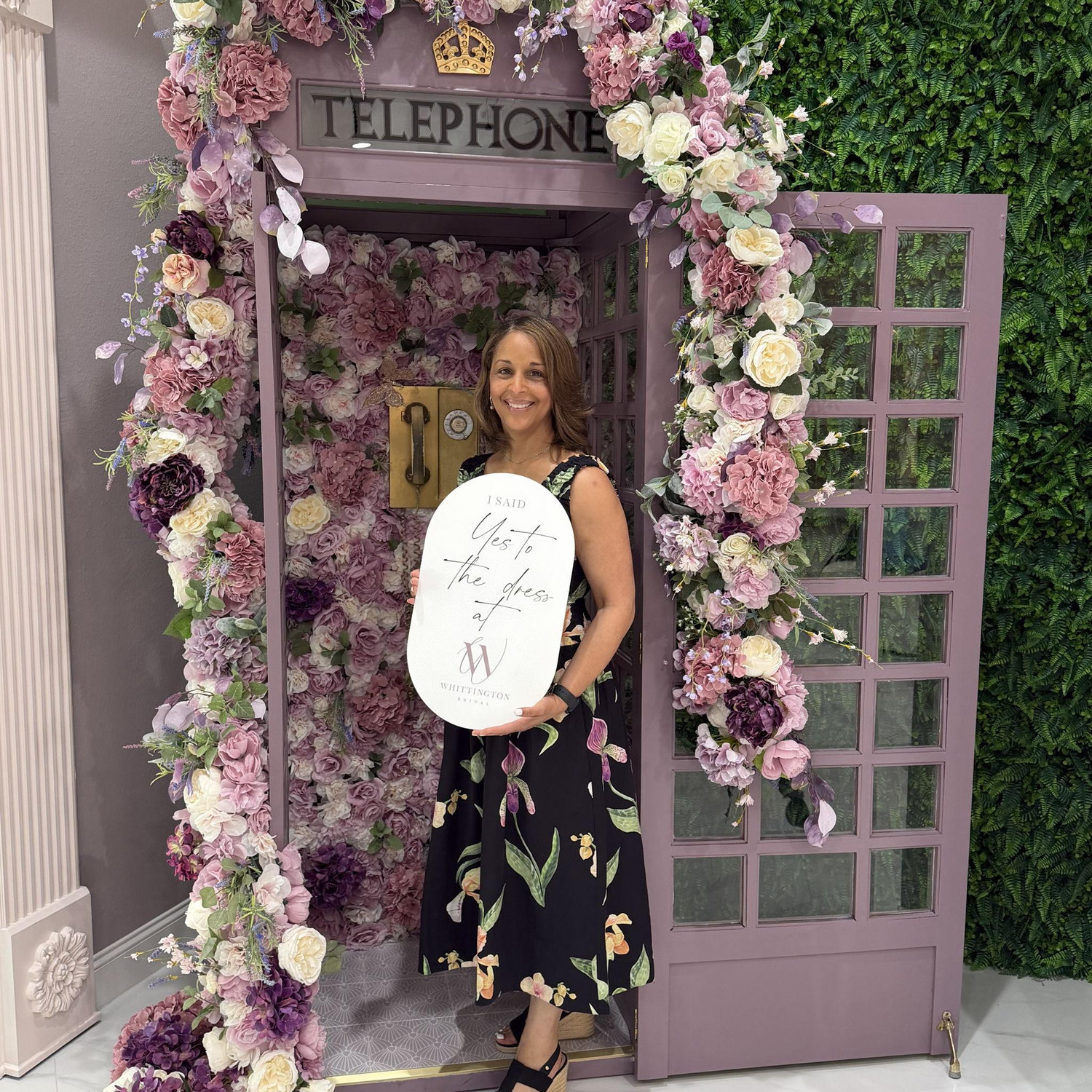 I said yes to the dress while shopping for my bridal gown!