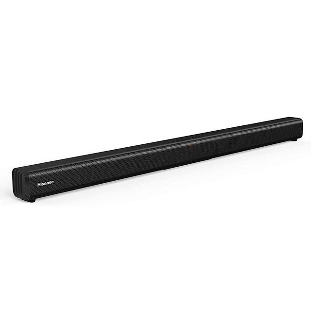 Hisense HS205 2.0ch Sound Bar, 60W, Roku TV ready, Enhance TV enjoyment, Bluetooth, HDMI ARC/Optical/AUX/USB, 3 EQ Modes