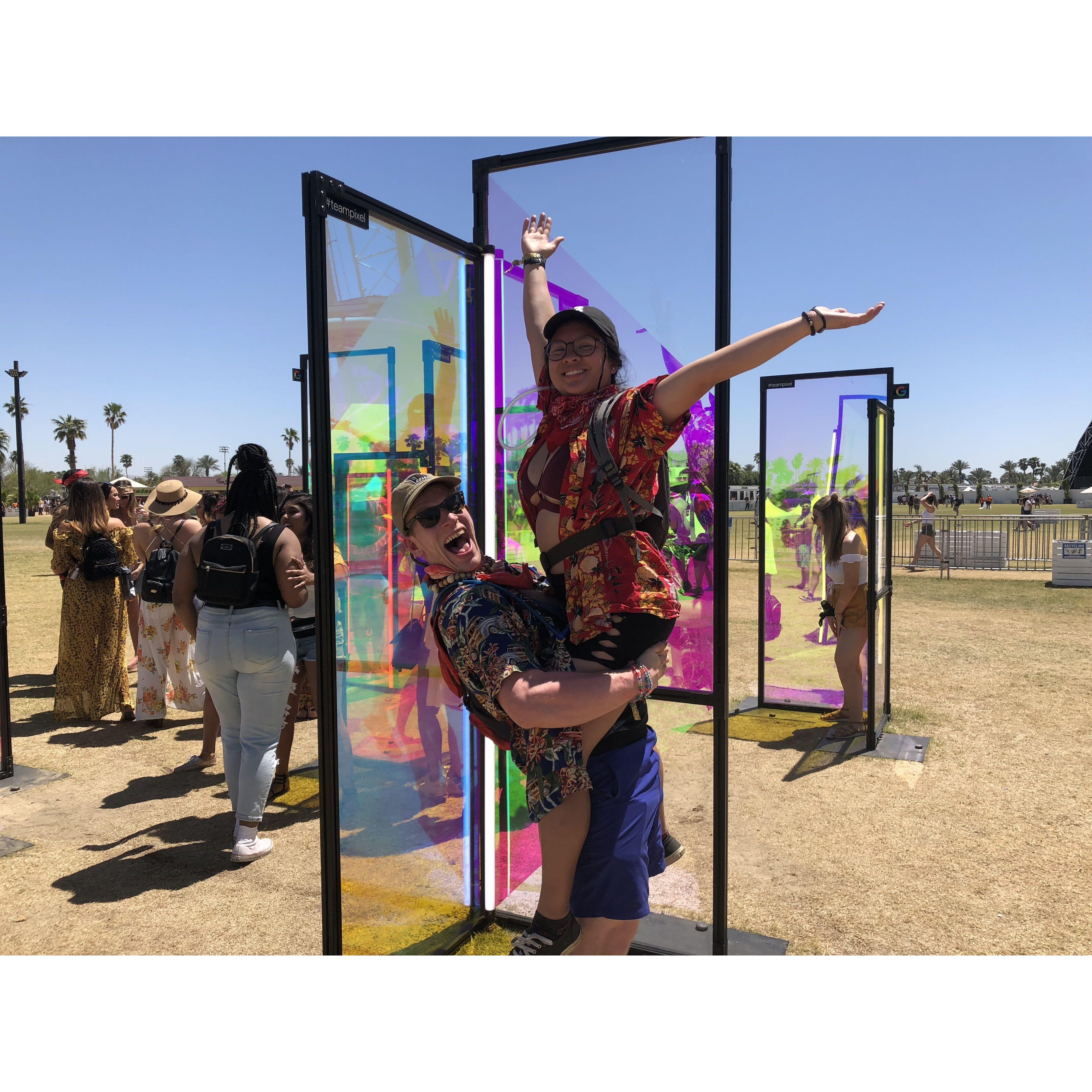 We were truly excited to be at Coachella.