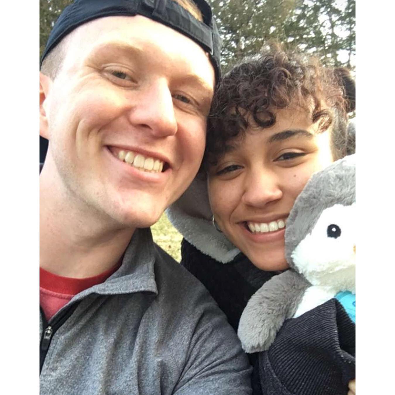 Our first Valentine's Day (02/2018)