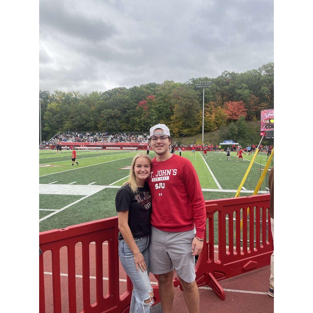 10/2/23: Go Johnnies - junior year!