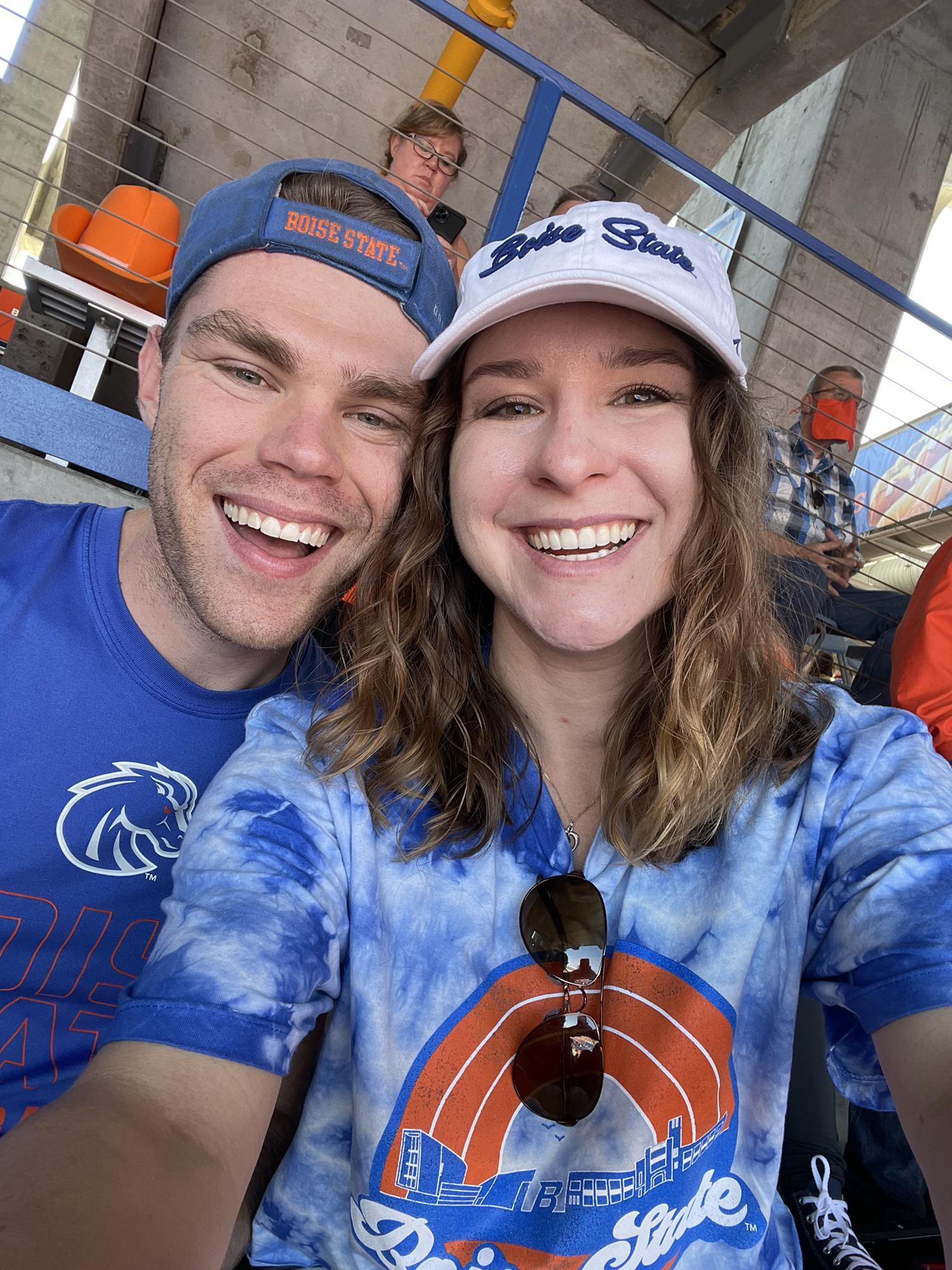Bronco Football selfie!