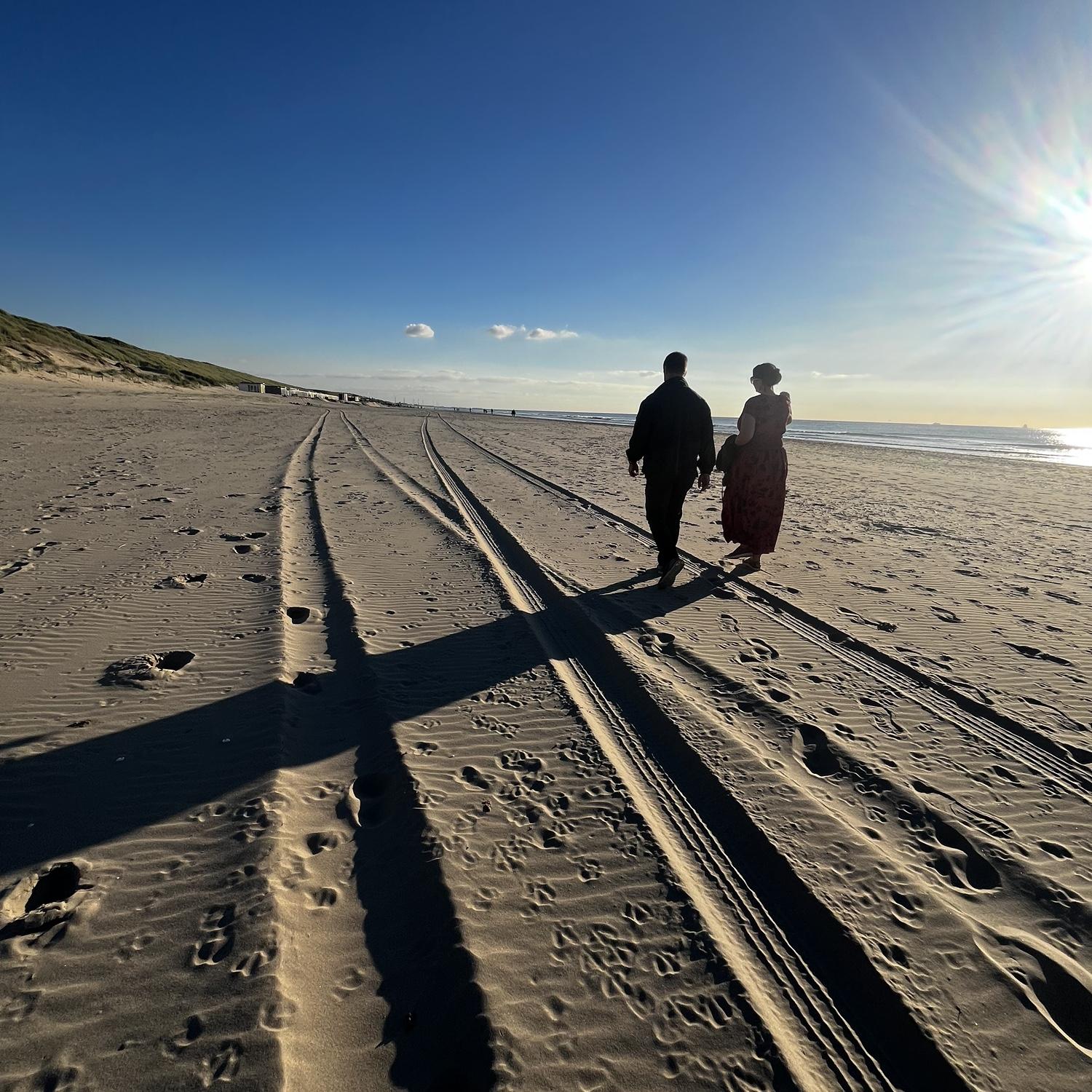 Holland trip beach walk