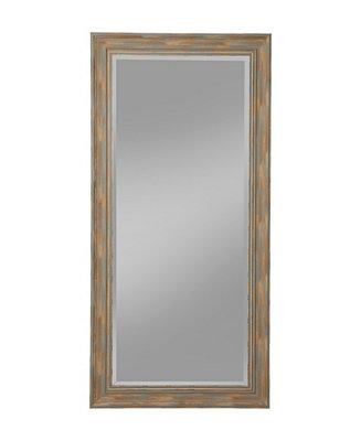 Martin Svensson  Antique Turquoise Farmhouse Full Length Leaner Mirror