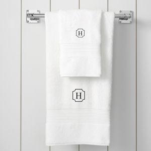 Monogrammed Hydrocotton Quick-Dry Bath Sheet