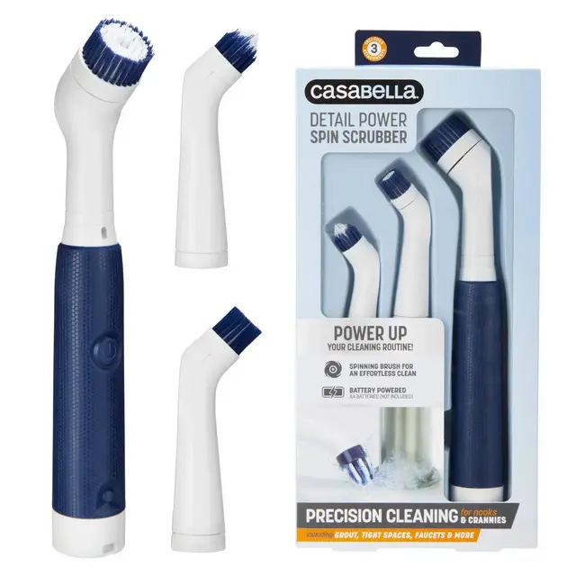 Casabella Power Spin Detail Scrubber