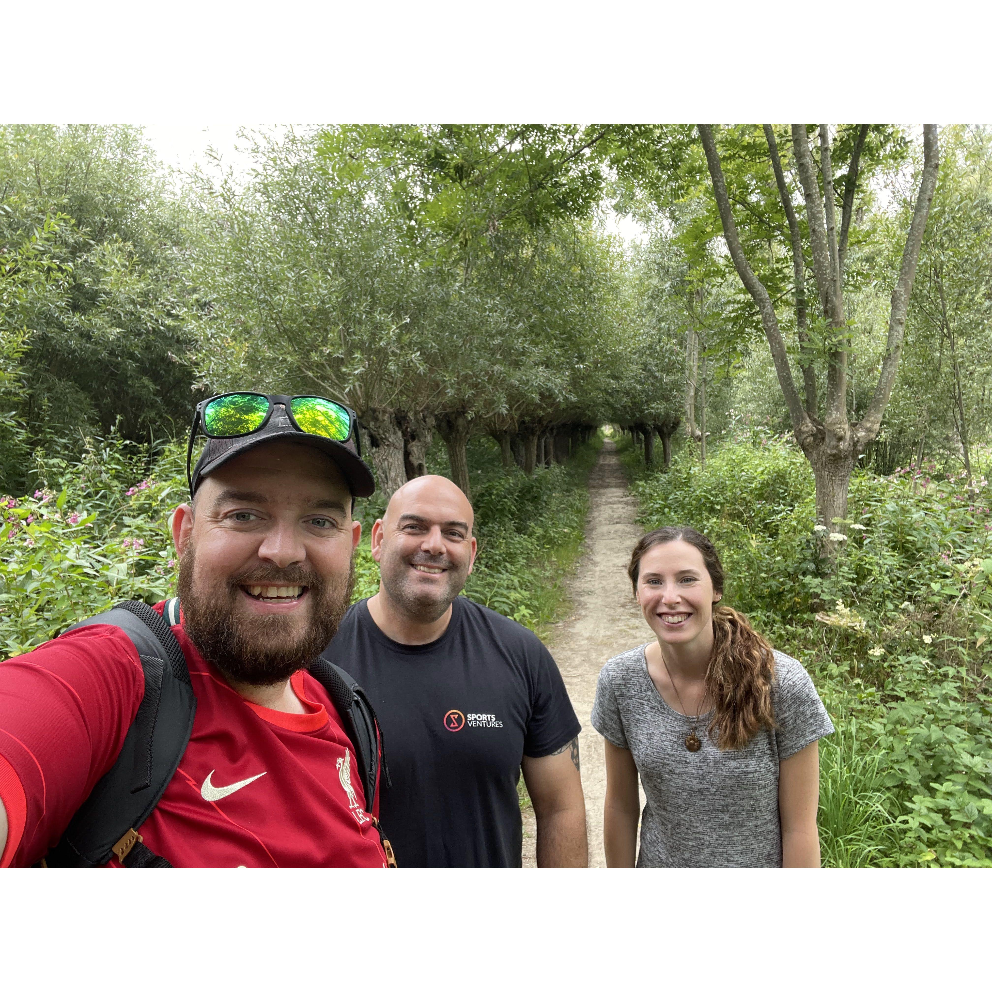 Hiking the unknown with Family