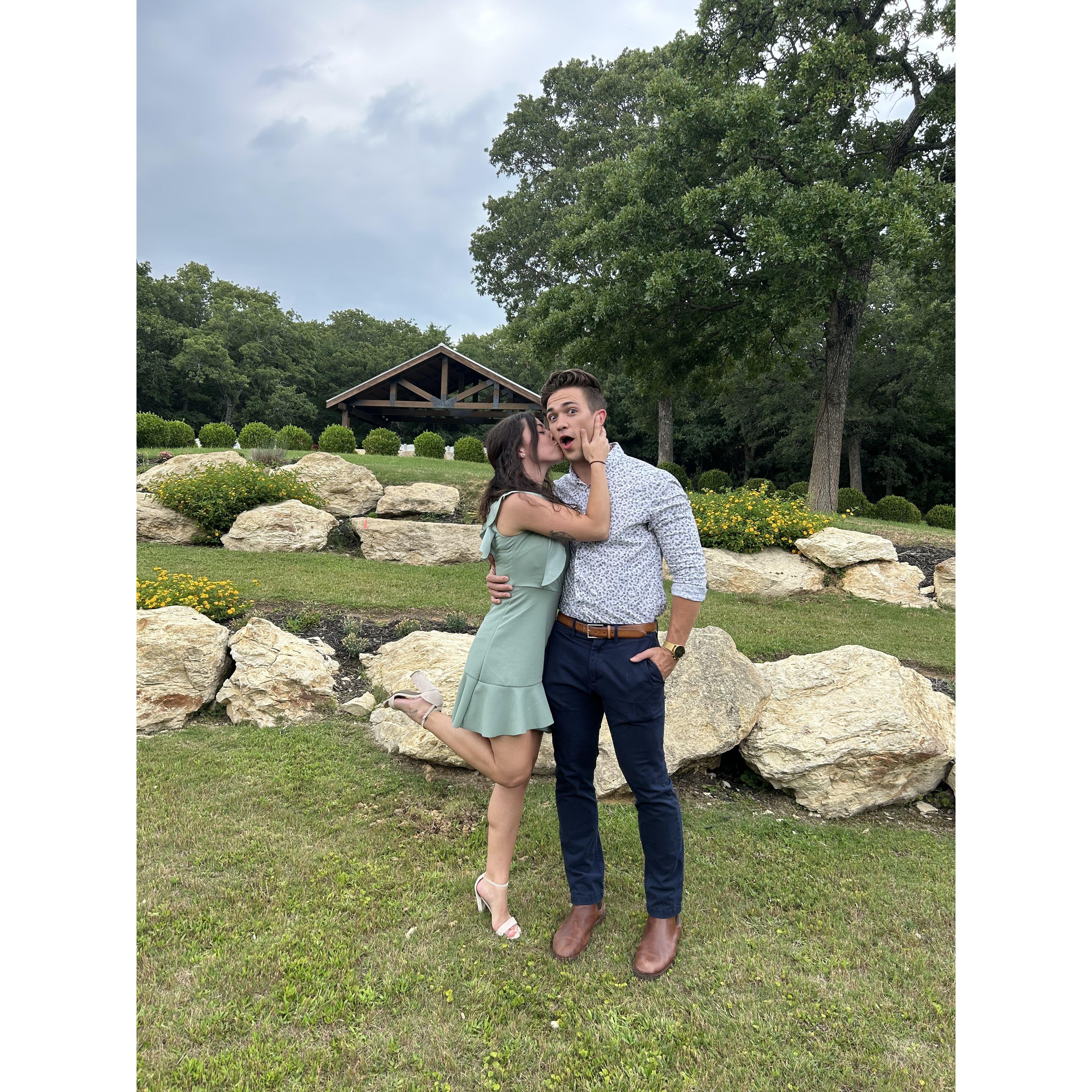 We love dressing up for weddings!