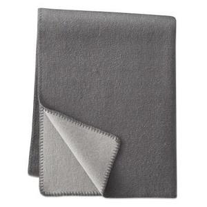 Lockwood Doubleface Cashmere Throw, Steeple Grey