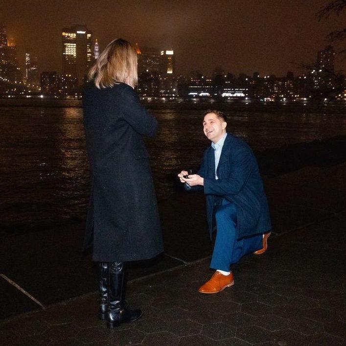 She said yes!