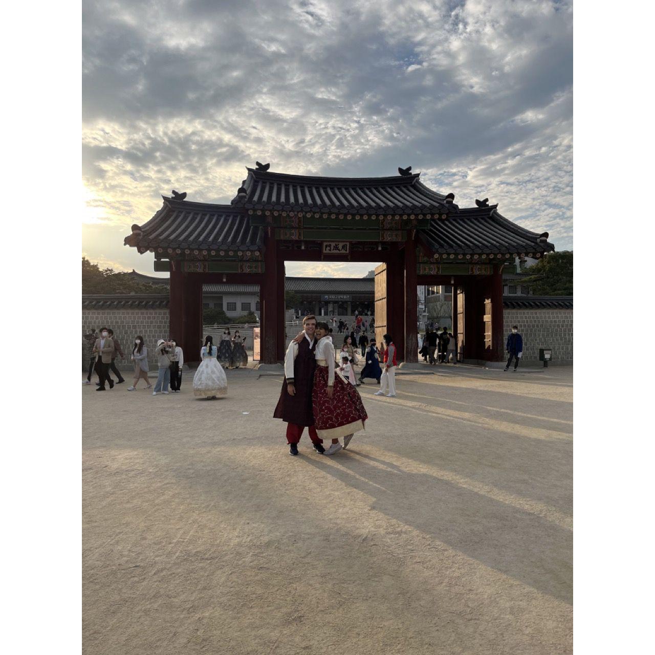 In Seoul, planned by our Korean friend Calvin