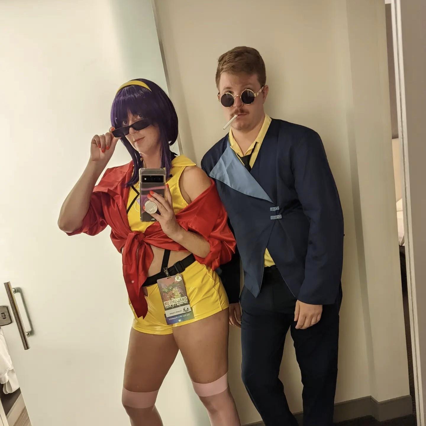 Another DragonCon photo! Spike and Faye Valentine from Cowboy Bebop. 2022