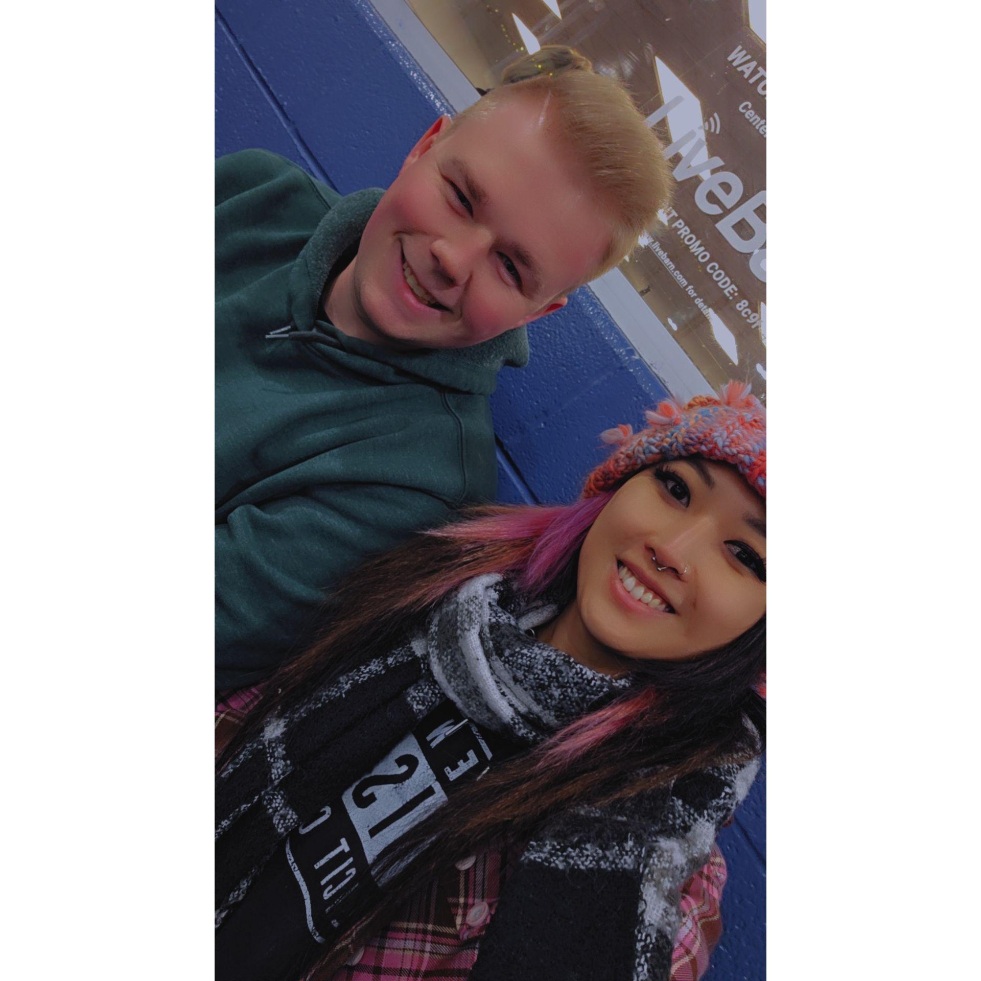 Ice skating