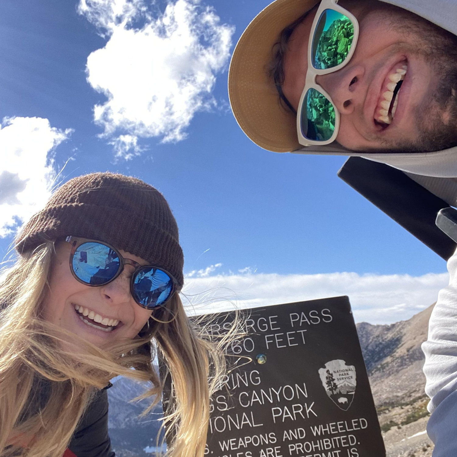 Keararge Pass in the Sierra Nevadas