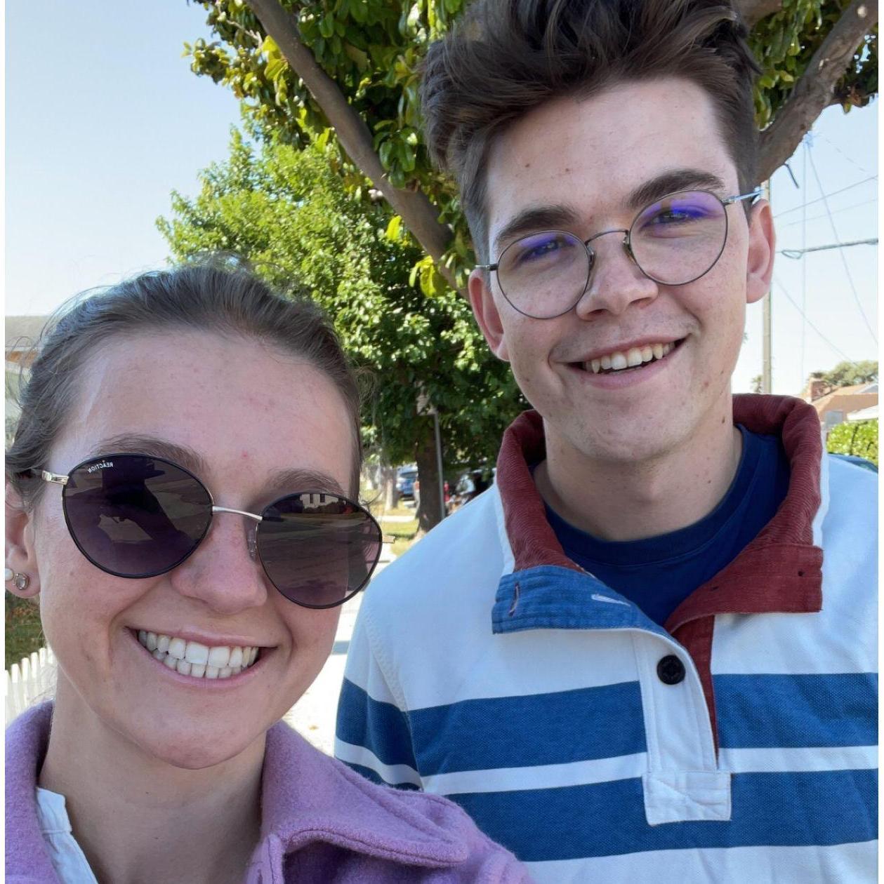 Enjoying the SF weather
