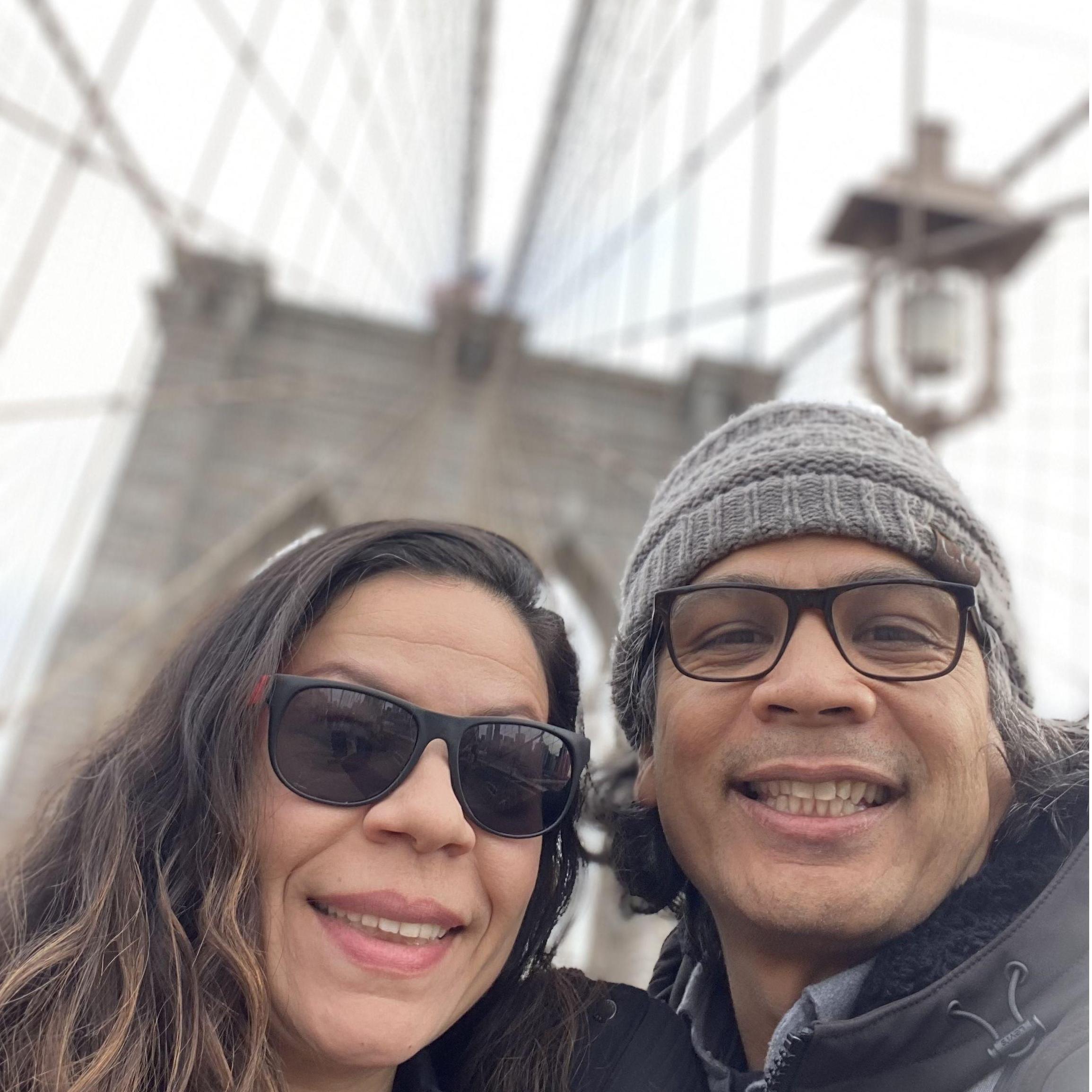 Walkin' the Brooklyn Bridge