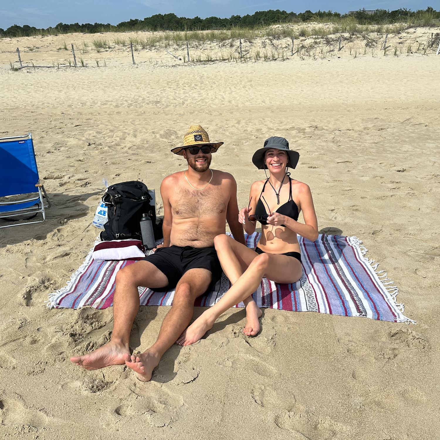 Every year for Emily's birthday Aaron takes her to the beach !