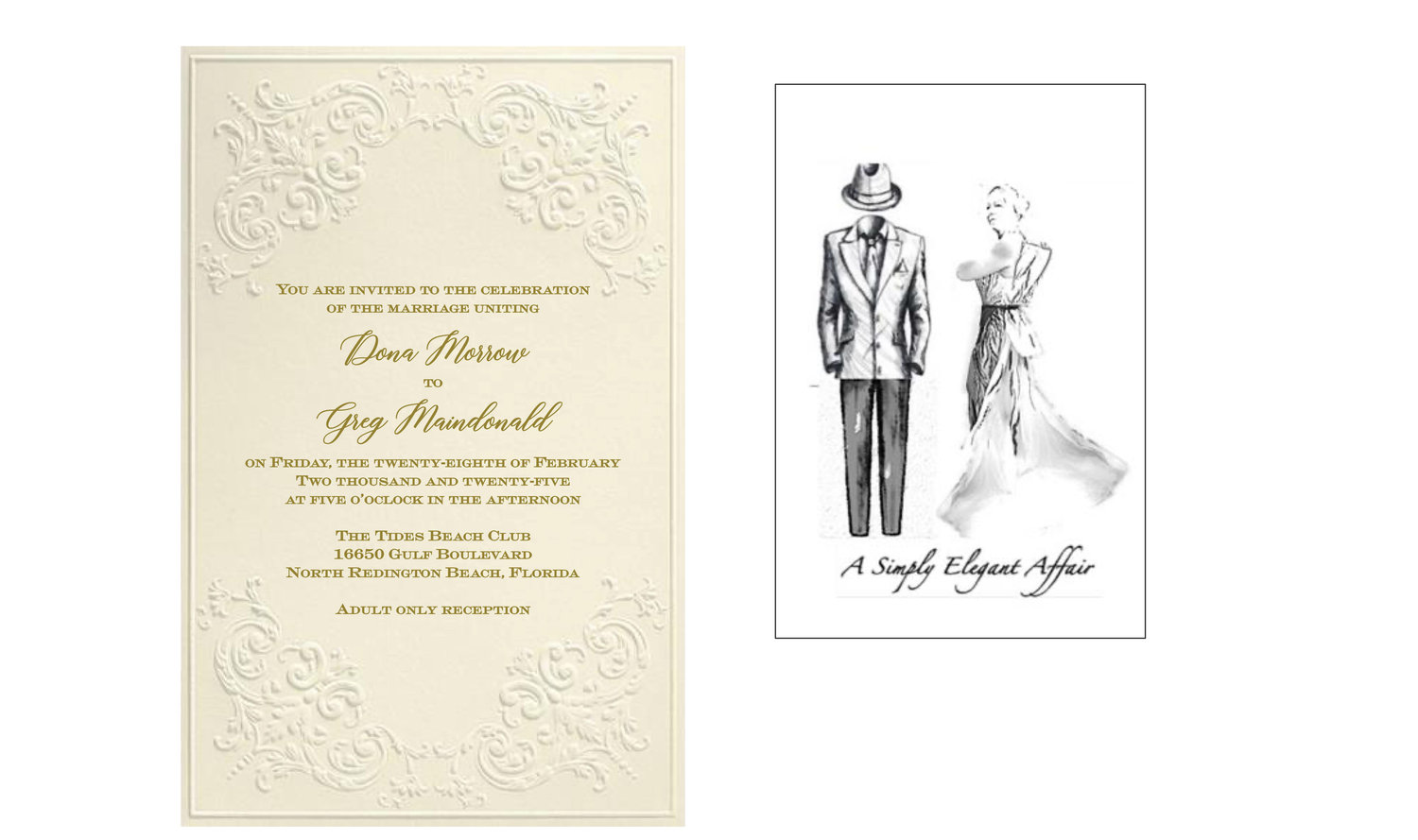 The Wedding Website of Dona Morrow and Greg Maindonald