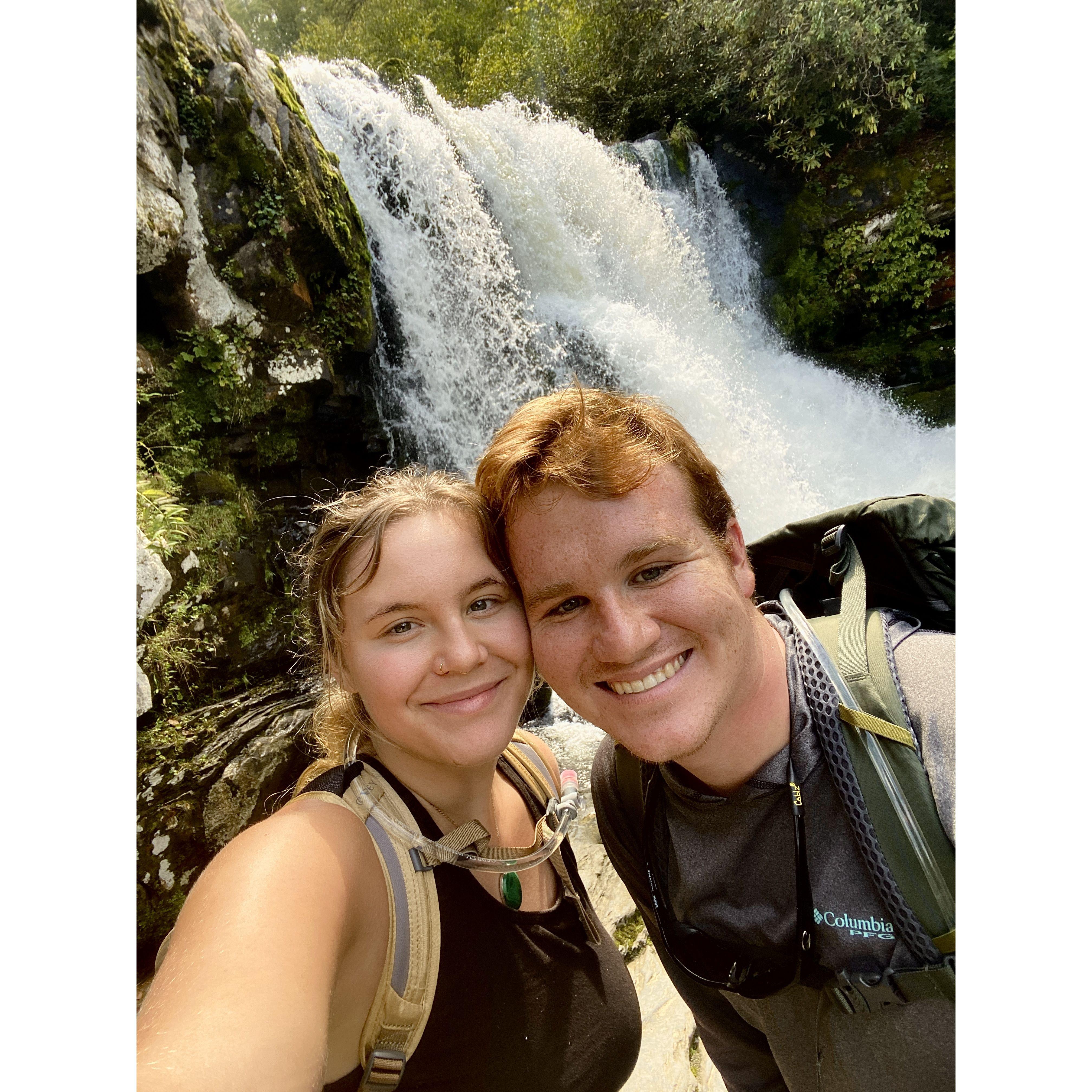 Abram's Falls hike with the fam!