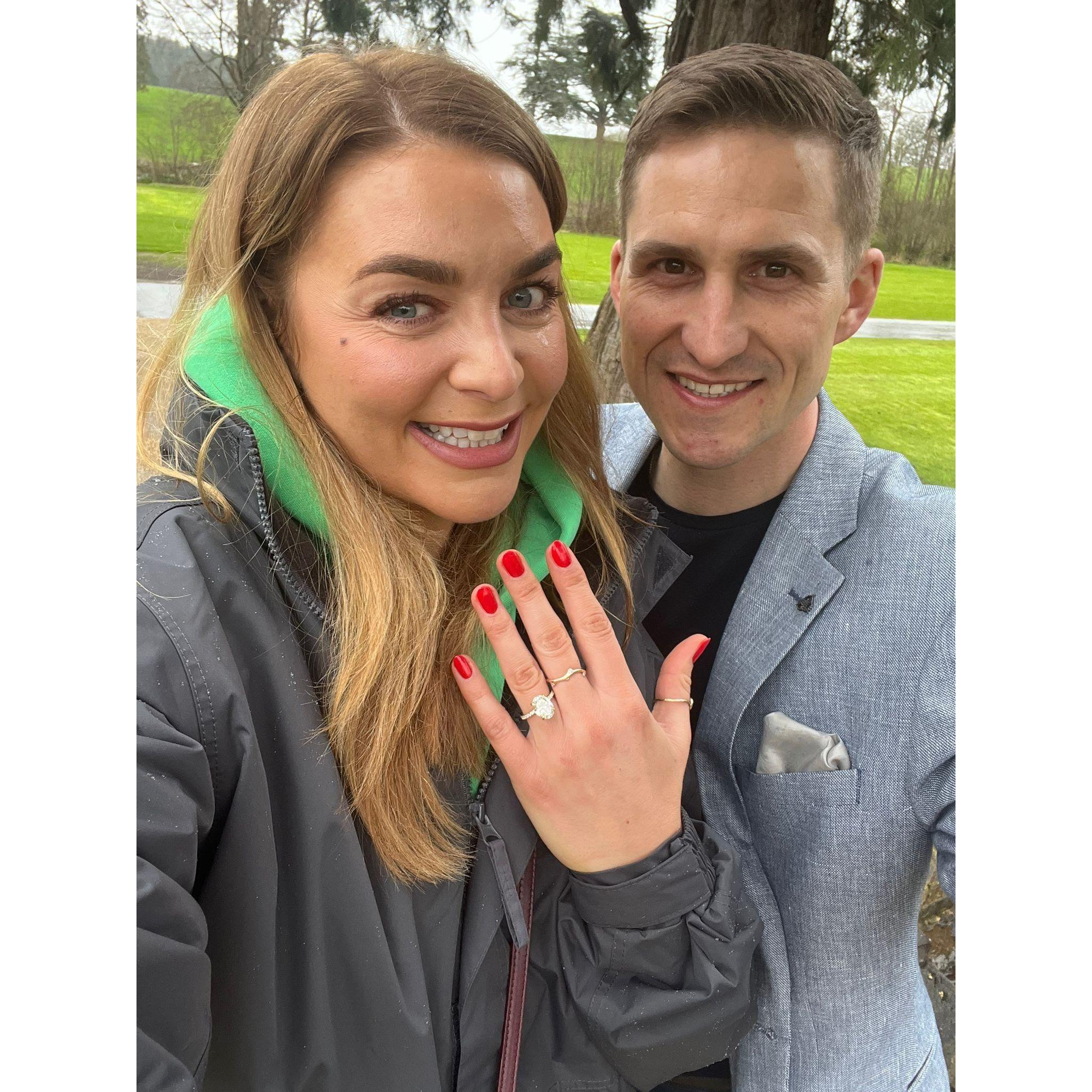 The moment I said yes