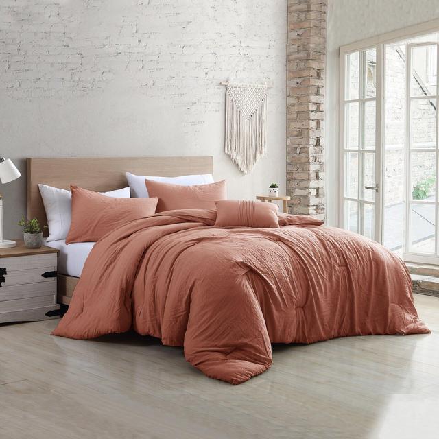 Modern Threads 4-Piece Garment-Washed Comforter Set Beck