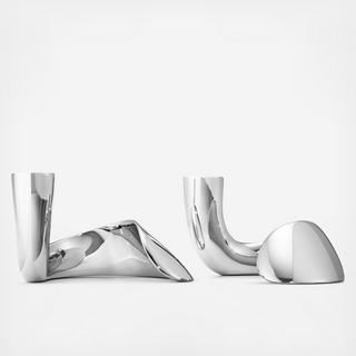 Bloom Candleholder, Set of 2