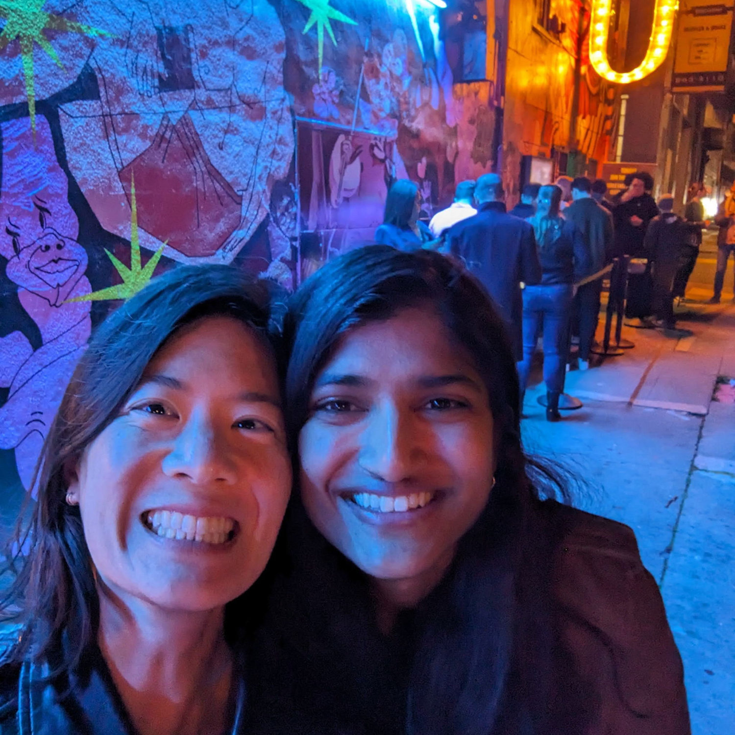 Date night at the Oasis in SF.