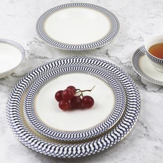 Sapphire 57-Piece Dinnerware Set, Service for 8