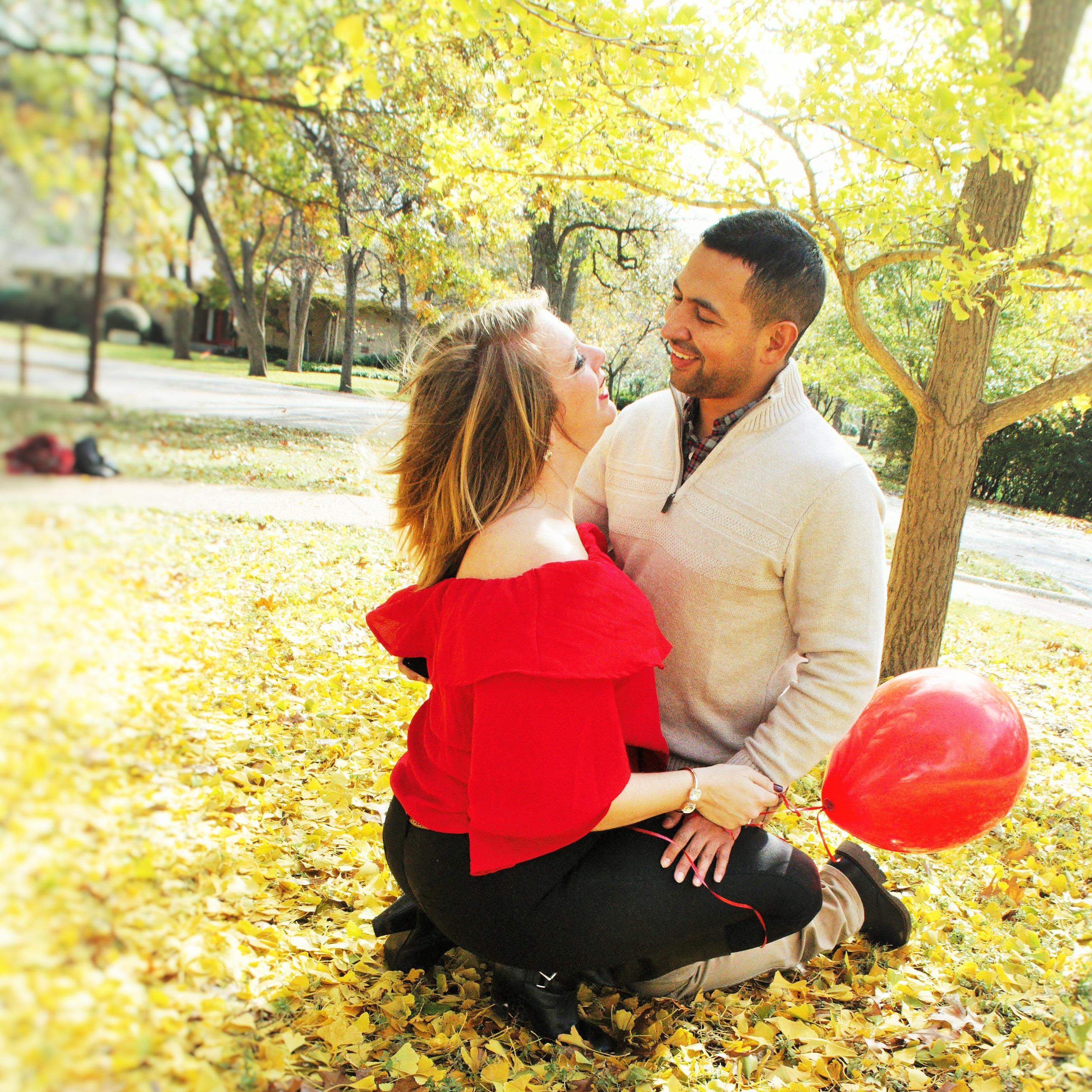 The day he proposed.